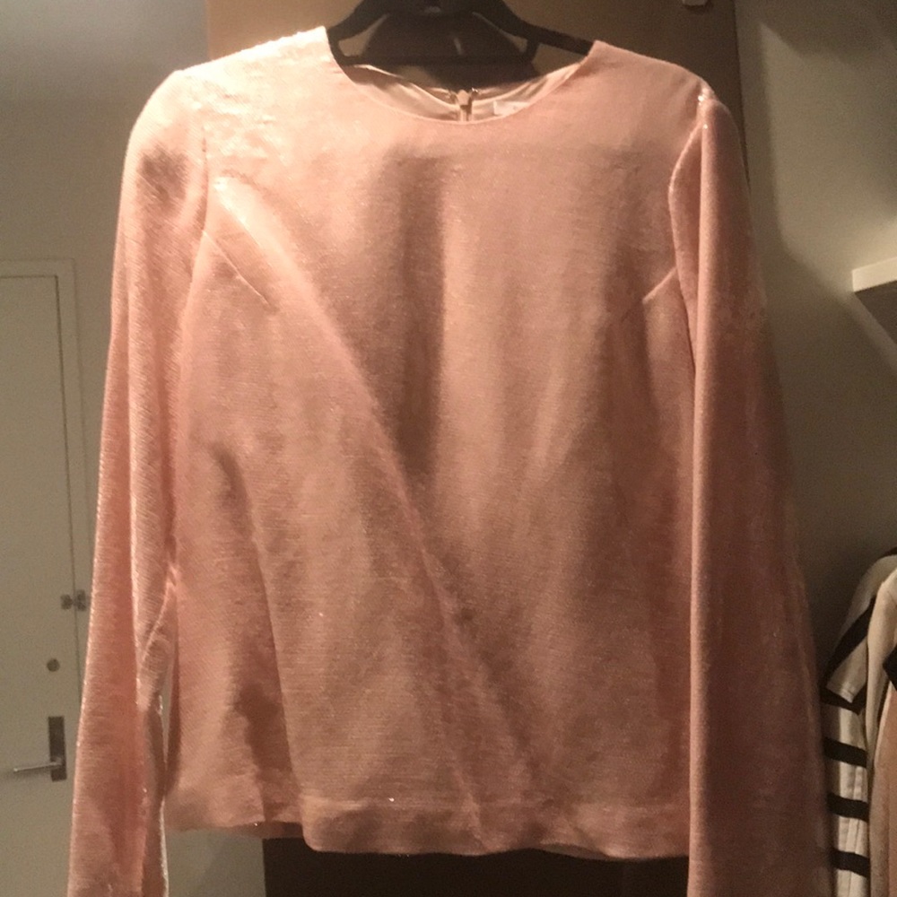 DVF Sequins Top